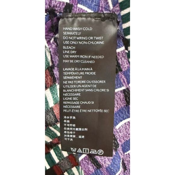 Anthropologie x Maeve Women's Gianna Long Sleeve V Neck Tunic Dress Professional - Picture 12 of 12